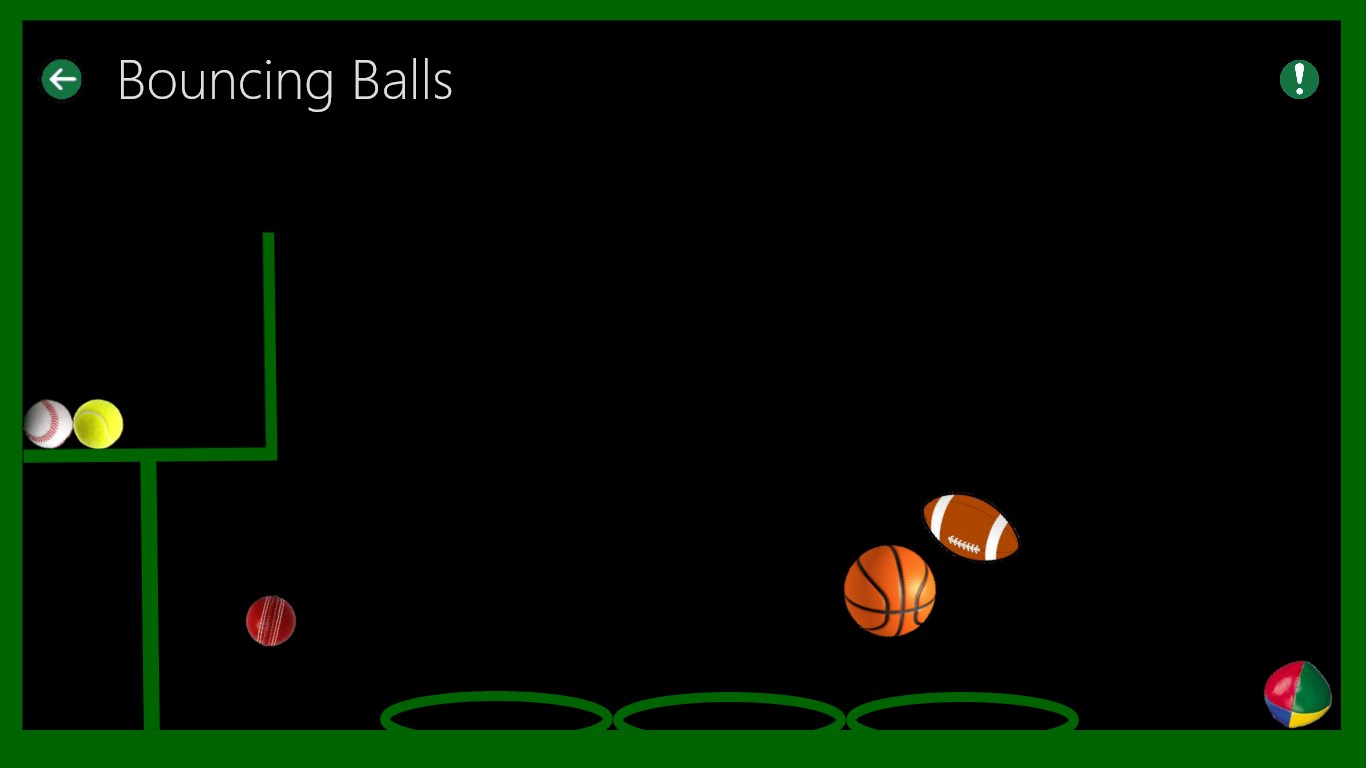 Bouncing ball physics experiment