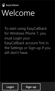 EasyCallBack screenshot 2