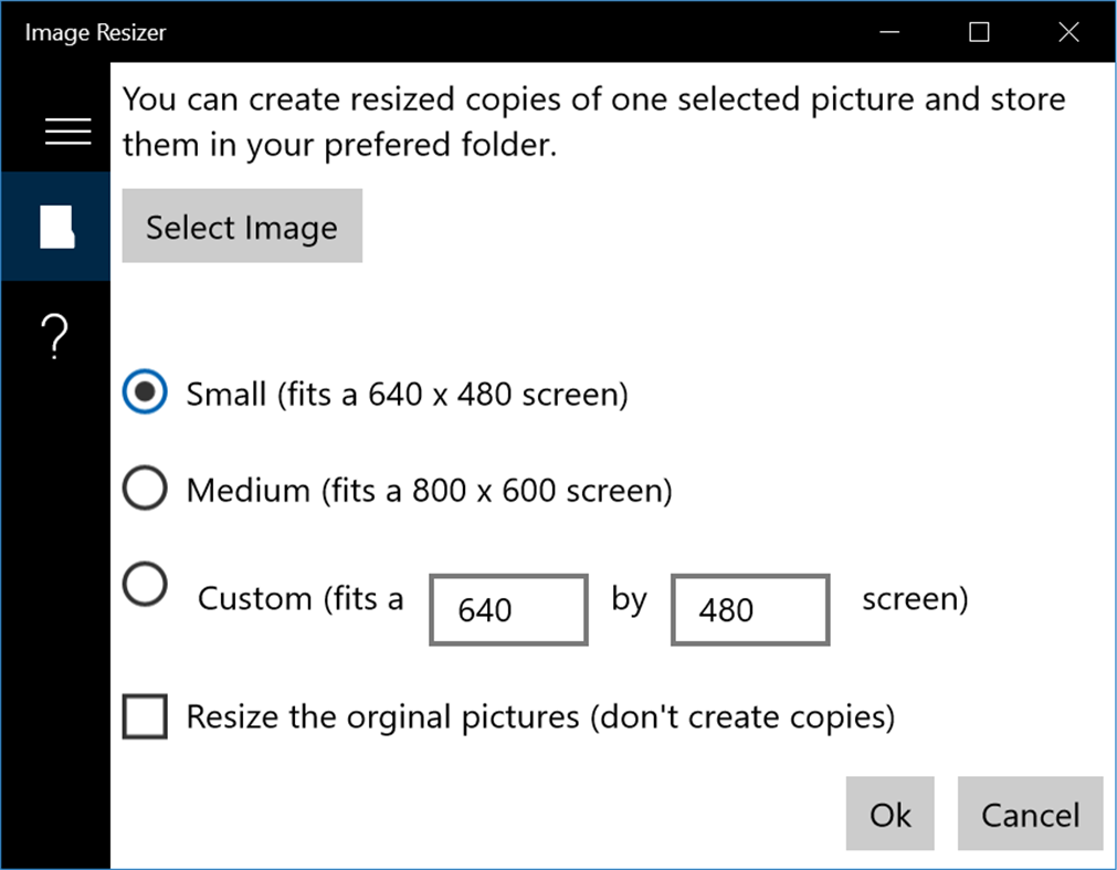 #3. Resize Image (Windows) 由: Get-the-solution