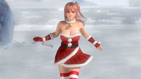 DOA5LR: Хонока помощница Санты