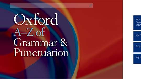 Oxford A-Z of Grammar and Punctuation screenshot 1