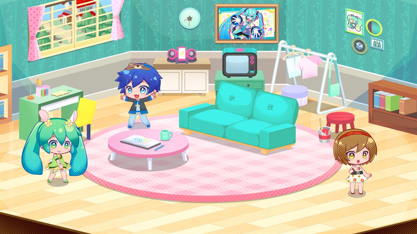 #5. Hatsune Miku Logic Paint S+ (Xbox) Podle: Crypton Future Media