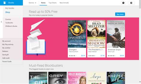 Play Books Online (Client For Google Books) Screenshots 1