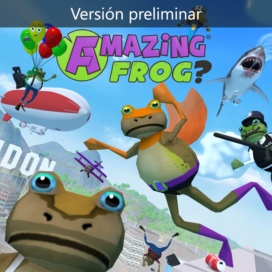 Amazing Frog? (Versión preliminar del juego)