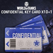 World of Tanks: ¡10 tarjetas llave confidenciales + 1 de bonificación!