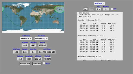 Satellite Explorer screenshot 5