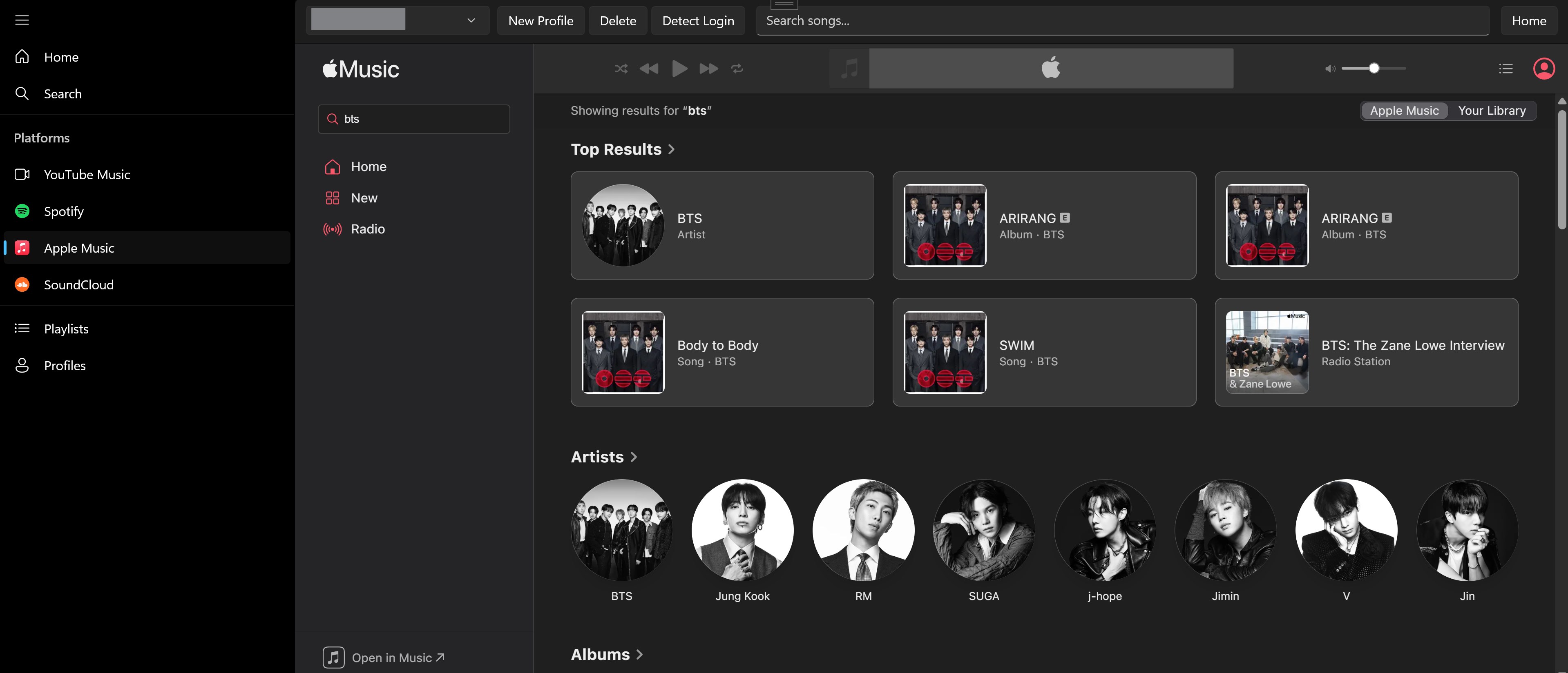 YourMusic - ad-free player for YT music screenshot