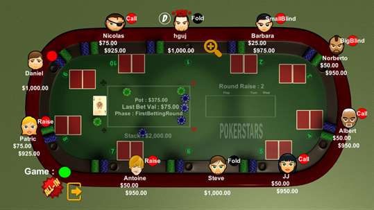 PokerStars Application screenshot 4