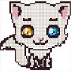 Cats Color By Number - Pixel Art Animals Coloring Book