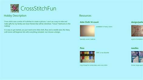 CrossStitchFun Screenshots 1