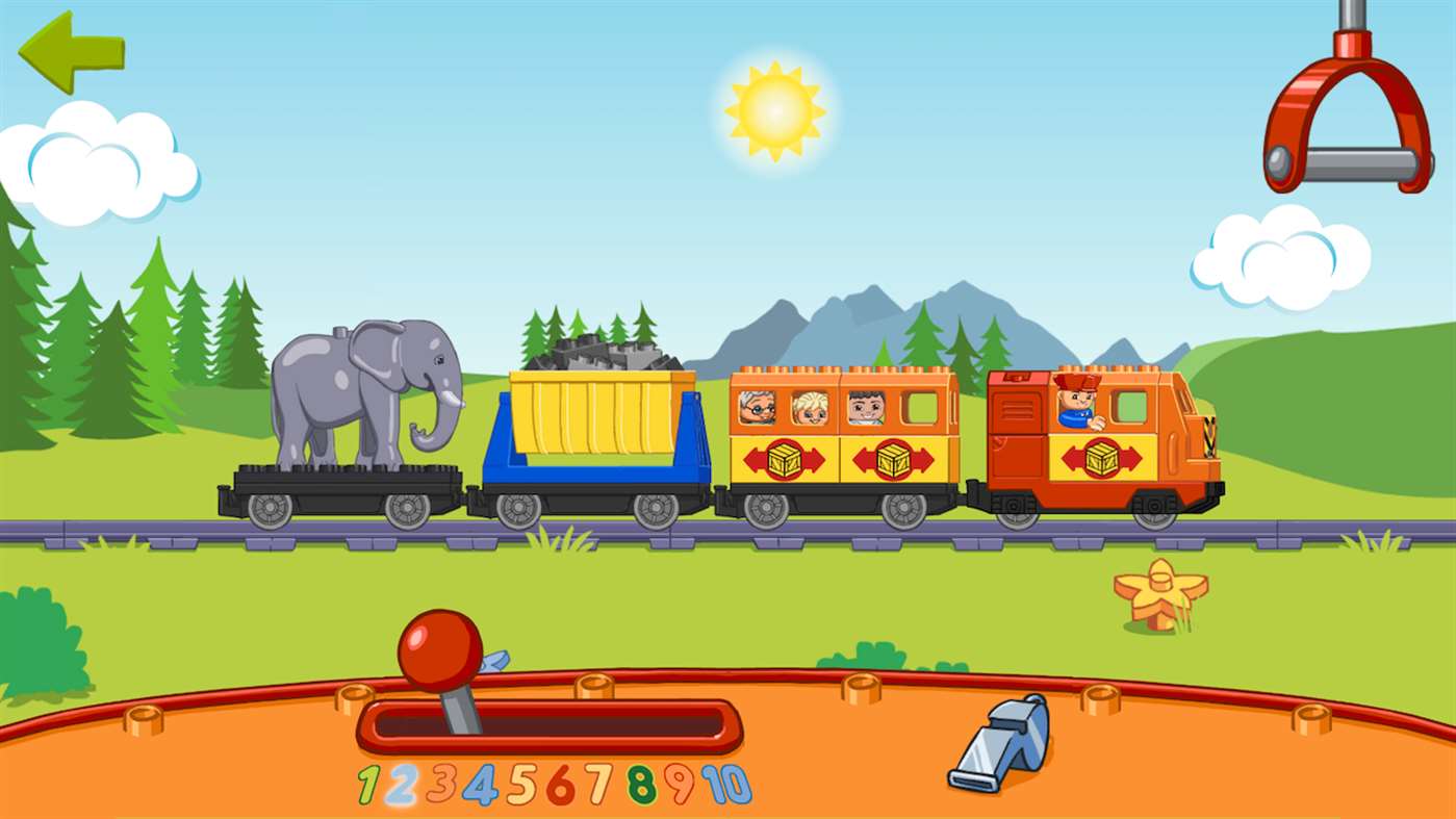 Lego duplo train clearance game