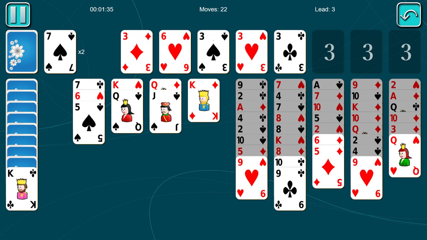 #3. Devils and Thieves Solitaire (Windows) Podle: ALGOTECH SOFTWARE
