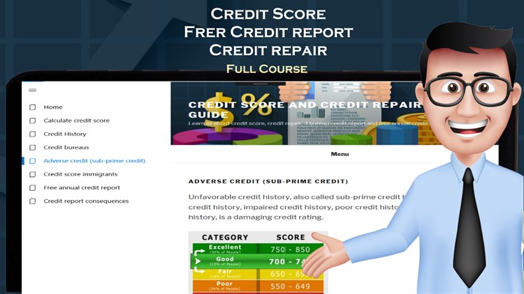 Credit score and credit repair free course - PC - (Windows)