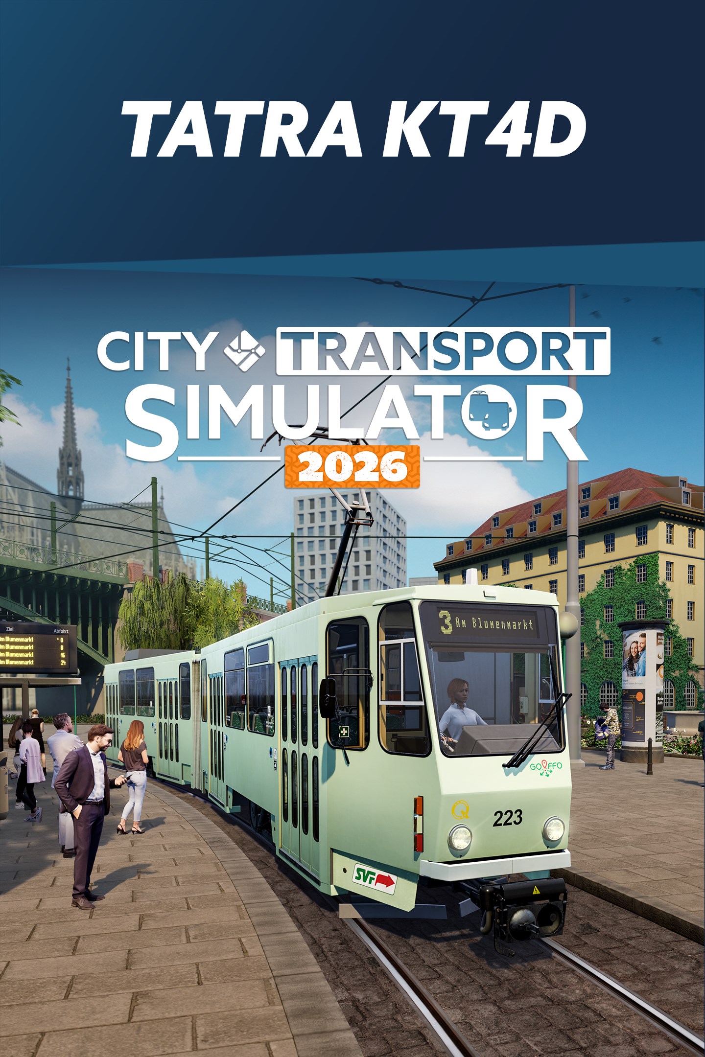 CTS 2026 - Tram DLC: Tatra KT4D - City Transport Simulator Bus & Tram | Xbox | Chiave | Privato
