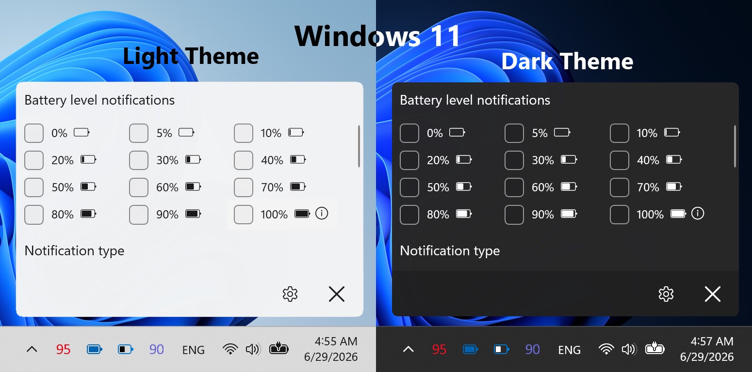 Bluetooth Battery Level screenshot
