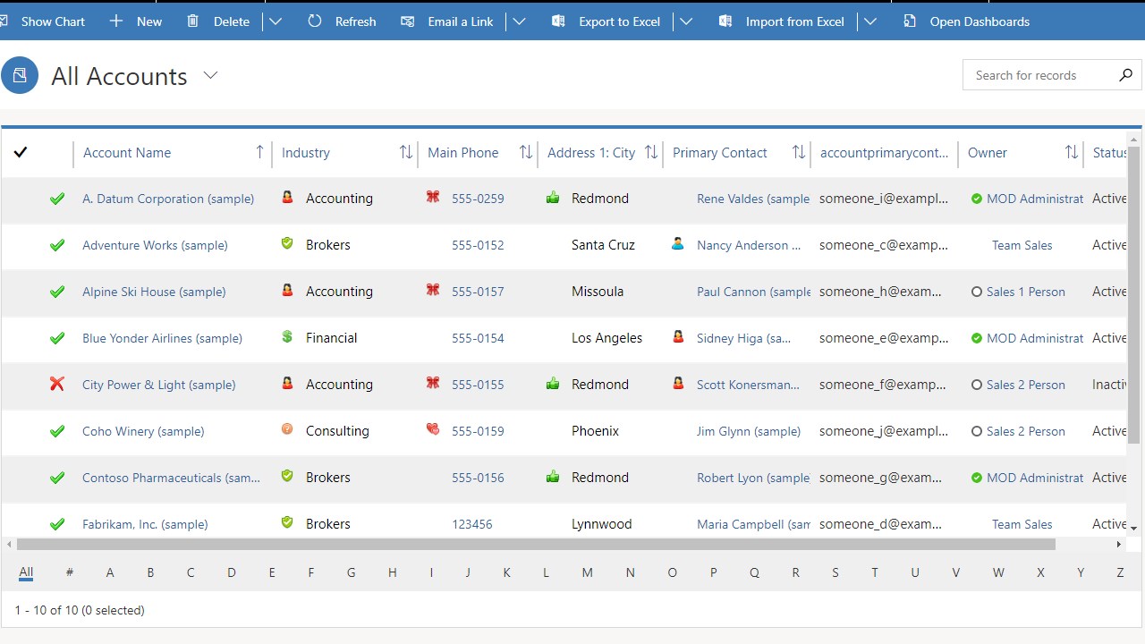 Snapshot 4 of Icons and Tooltips with D365