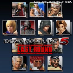 DOA5LR: Core Fighters - Male Fighters Set