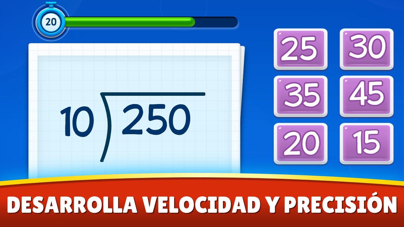Zrzut 6 Matemáticas juegos: niños 5-12 windows