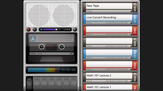 Tape Recorder Pro screenshot 1