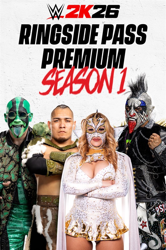 WWE 2K26 Ringside Pass Premium Season 1 Xbox Series X|S and Xbox One cover art