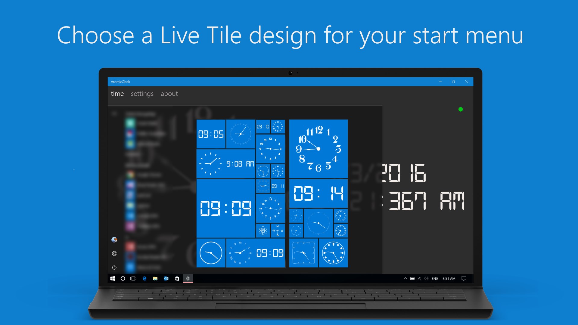 AtomicClock for Windows 10