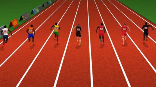 100 Metres Race Running screenshot 3
