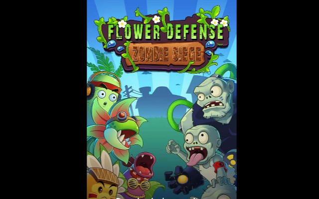 Flower Defense Zombie Siege Game