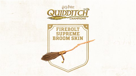 Harry Potter: Campeones de quidditch - Apariencia de escoba Saeta de Fuego Suprema