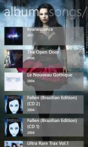Evanescence Music screenshot 2