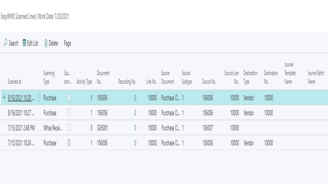 Snapshot 3 of EasyWMS