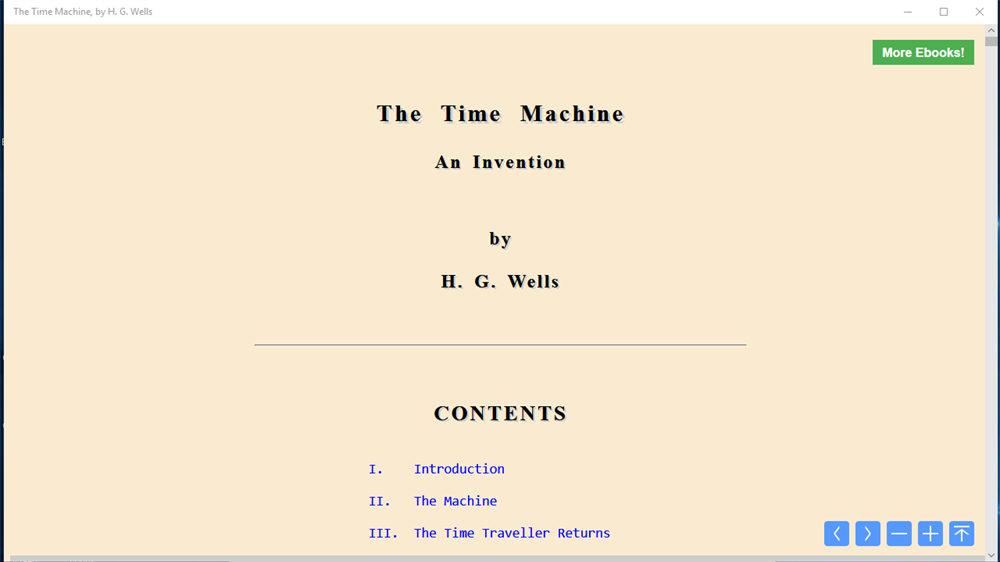 The time machine h g wells