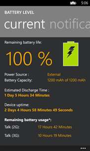 Battery Level screenshot 1