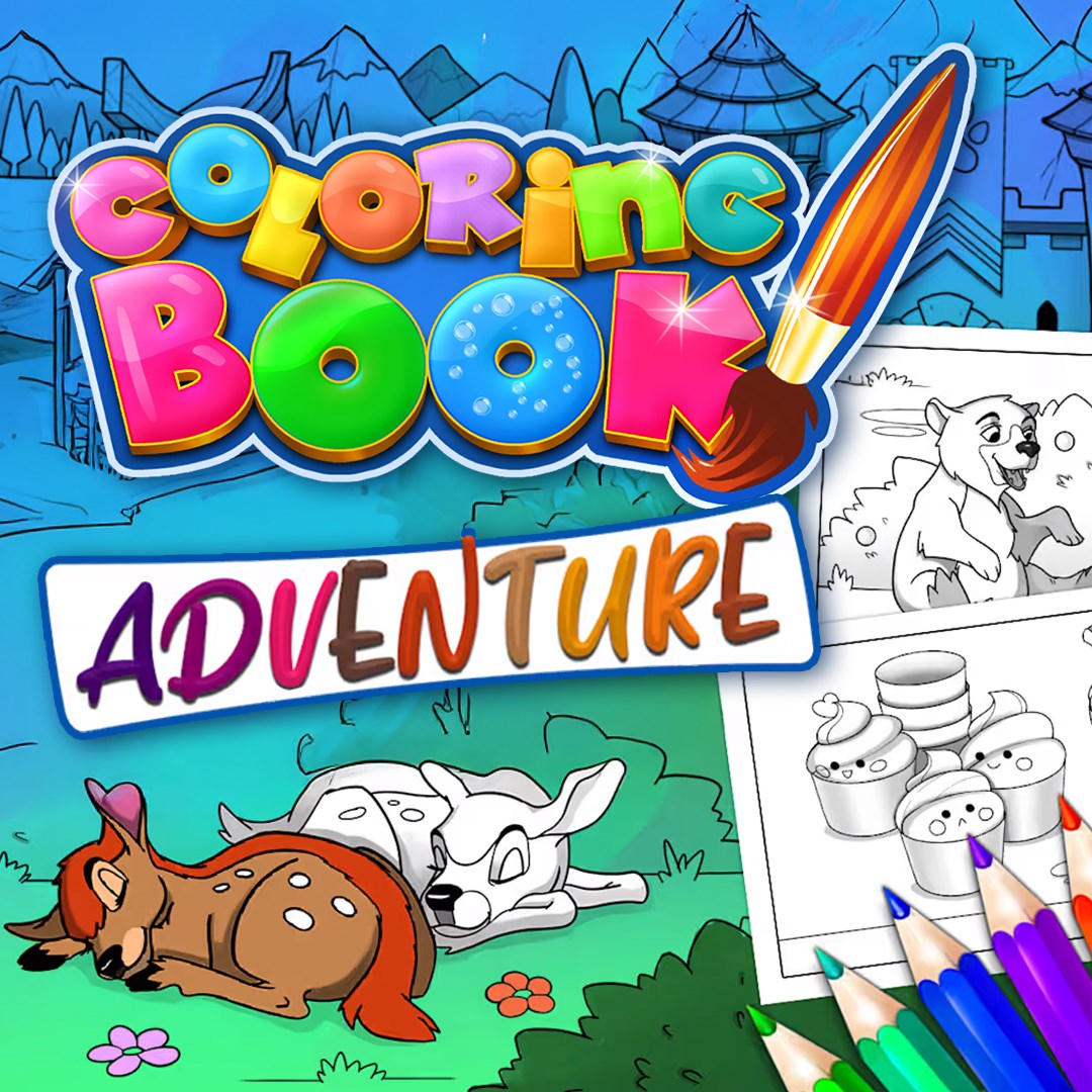 Coloring Book: Adventure