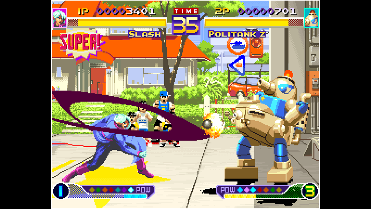 ACA NEOGEO WAKU WAKU 7 screenshot 3
