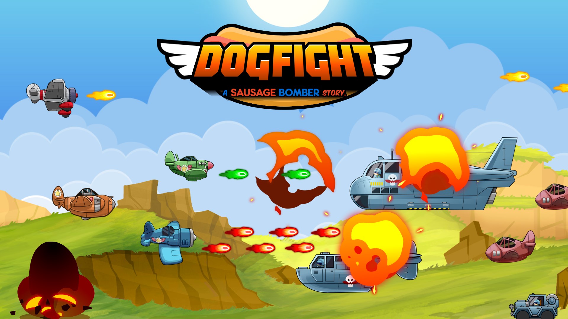 Купить Dogfight - A Sausage Bomber Story | Xbox