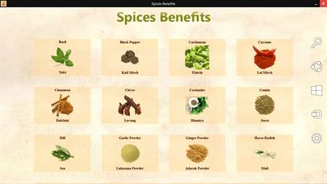Spices Benefits Screenshots 2