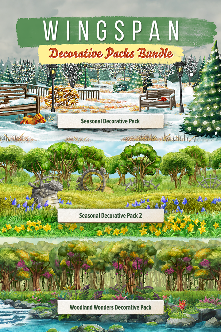 Boksbilde av Wingspan: Decorative Packs Bundle