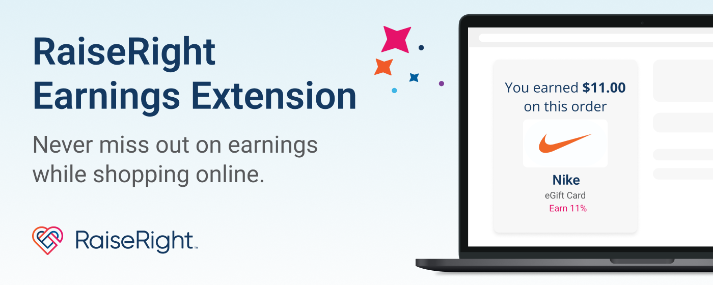 RaiseRight Earnings Extension marquee promo image