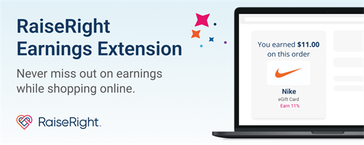 RaiseRight Earnings Extension marquee promo image