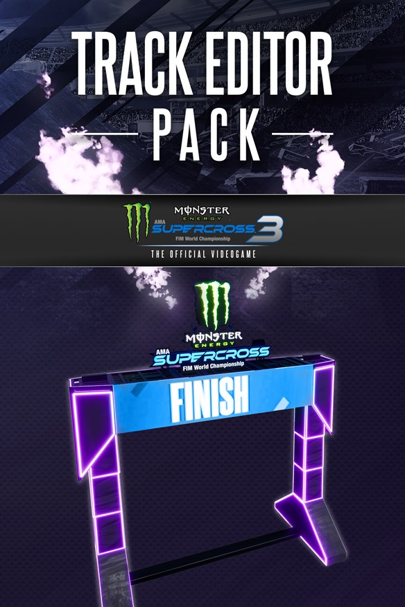 Monster Energy Supercross 3 - Track Editor Pack Xbox Series X|S and Xbox One cover art