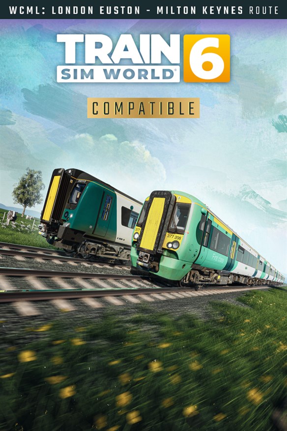 Train Sim World 6: West Coast Main Line: London Euston - Milton Keynes Xbox Series X|S and Xbox One cover art