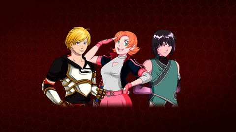 RWBY: Grimm Eclipse - Team JNR Timeskip Costume Pack