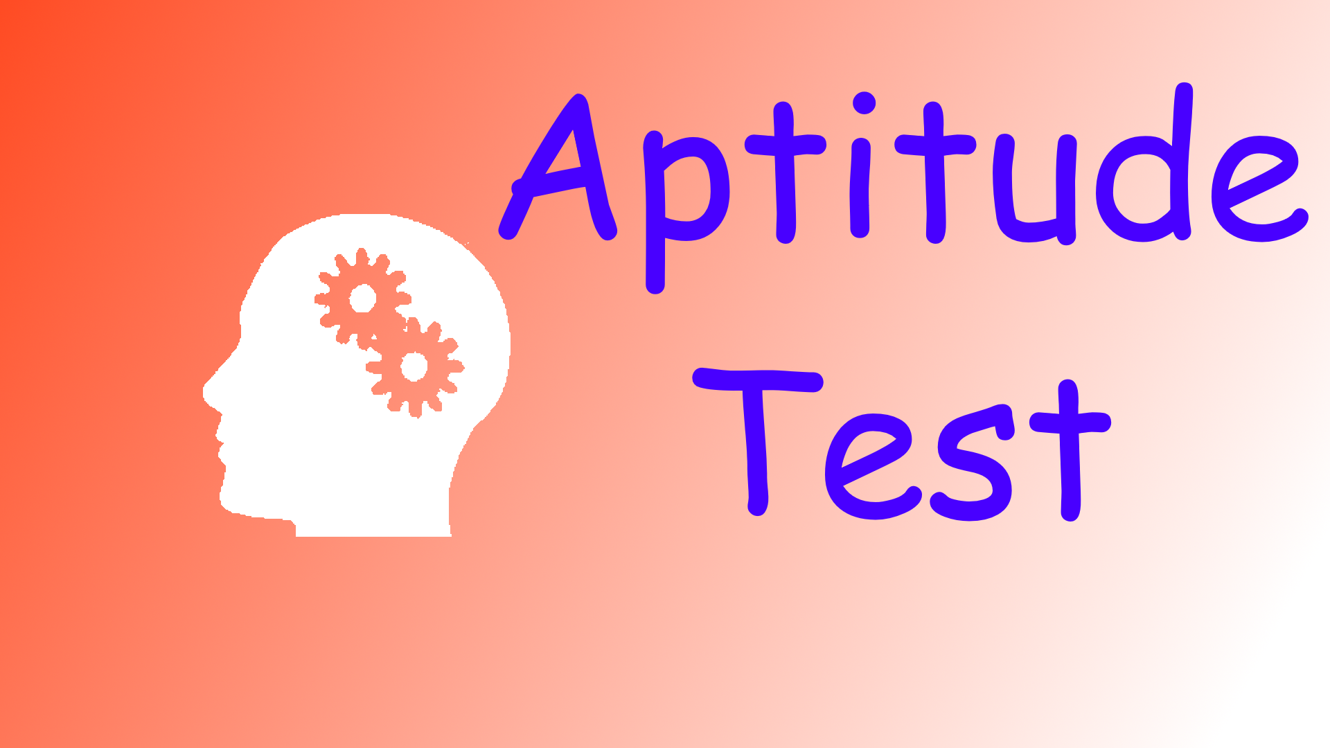 Aptitude Tests For Everywhere Wireless