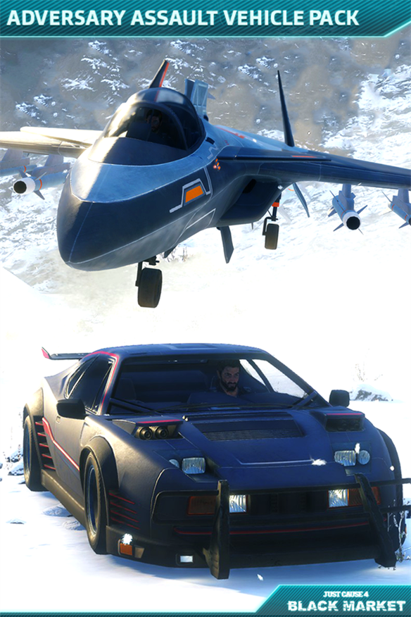 Just Cause 4 - Adversary Assault Vehicle Pack Xbox Series X|S and Xbox One cover art