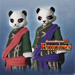 Set Costume da panda personalizzato unisex