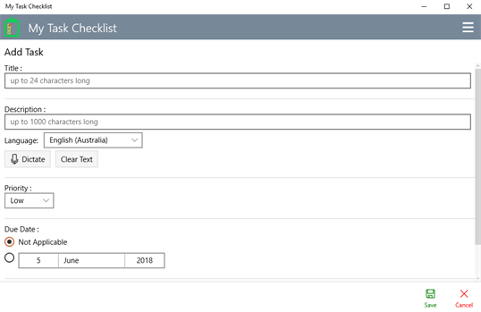 My Task Checklist screenshot 3
