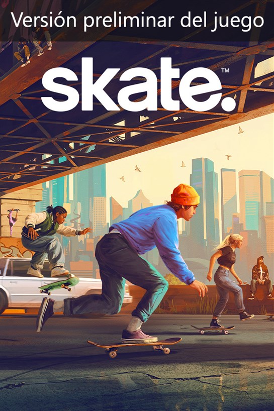 Foto en caja de skate.™ (vista previa del juego)