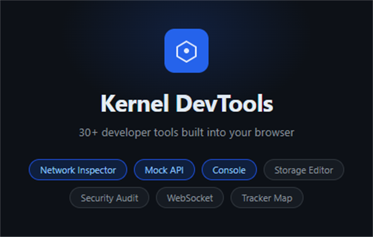 Kernel DevTools