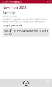 Markdown Notepad screenshot 5