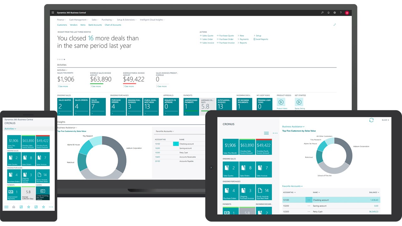 Snapshot 1 of Business Central Sherpa: 8-Wk Implementation